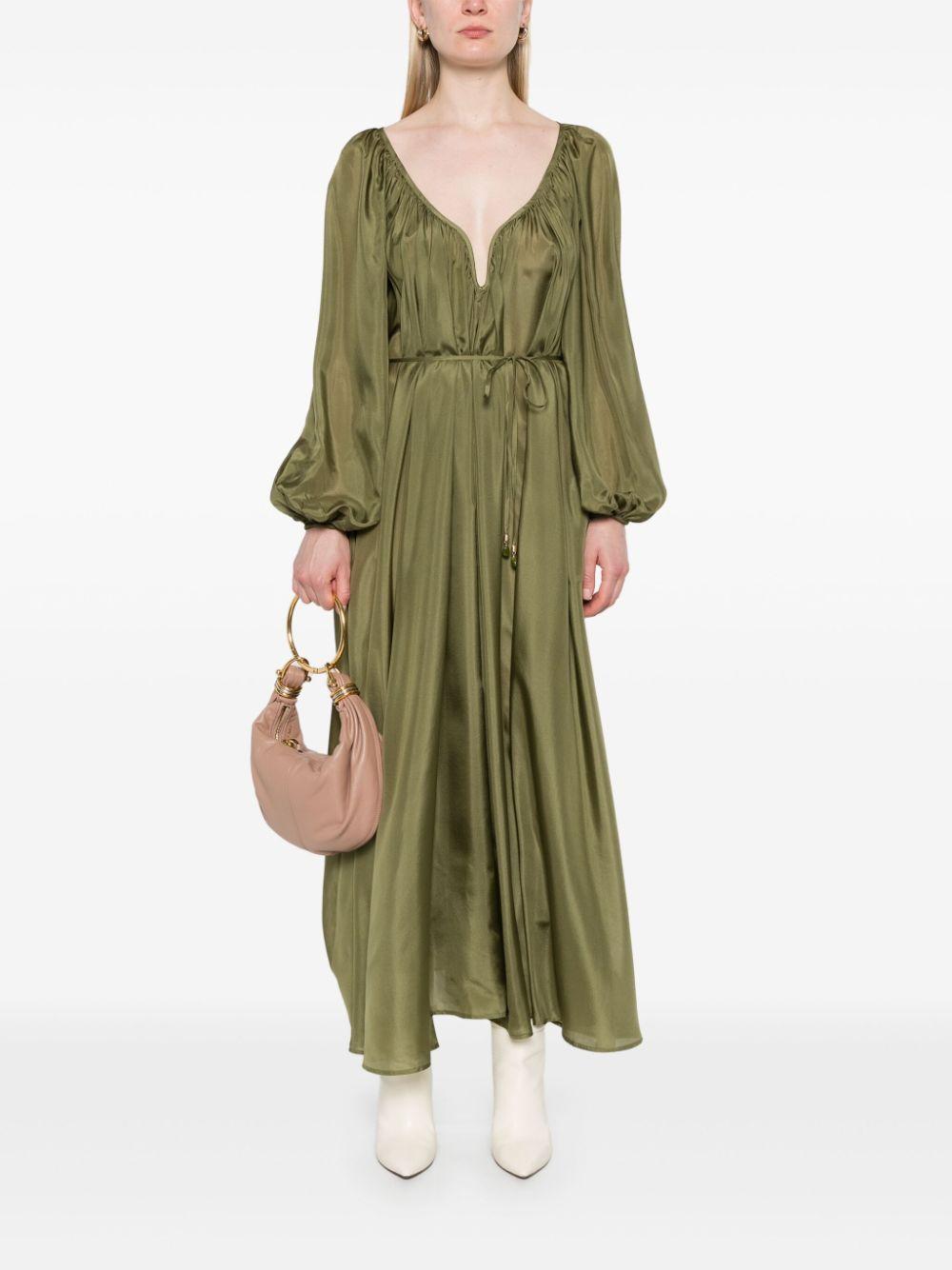 ZIMMERMANN Acacia Maxi Dress In Green Product Image