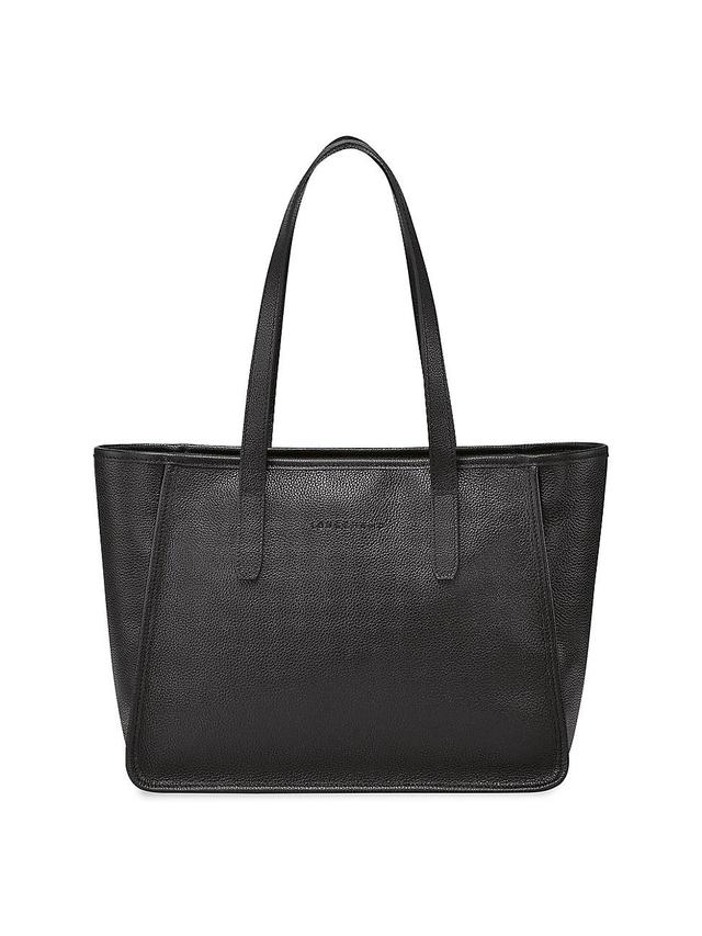 Womens Le Foulonne Large Leather Tote Bag Product Image