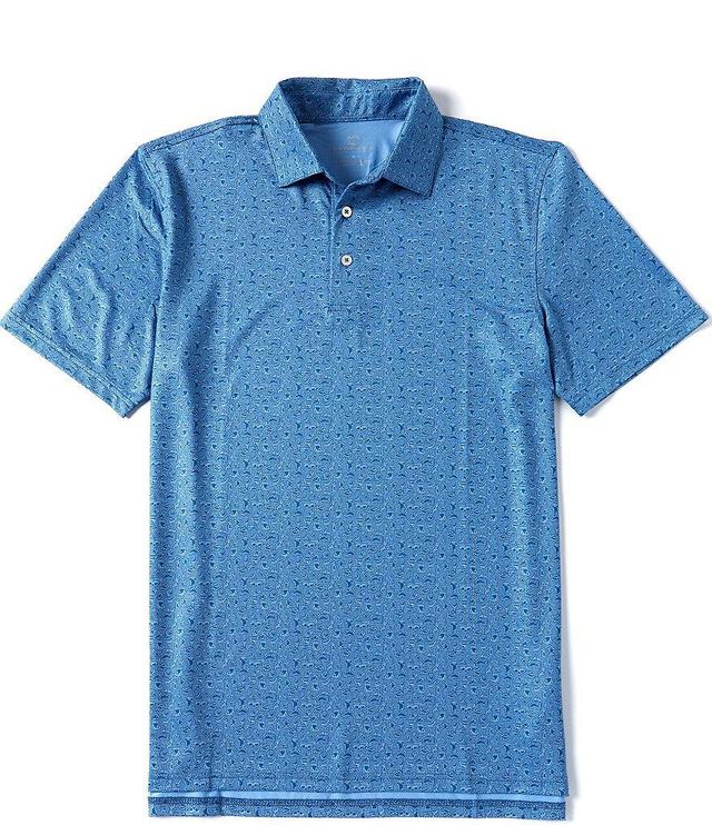 Southern Tide Driver Let's Go Clubbing Performance Stretch Short Sleeve Polo Shirt Product Image