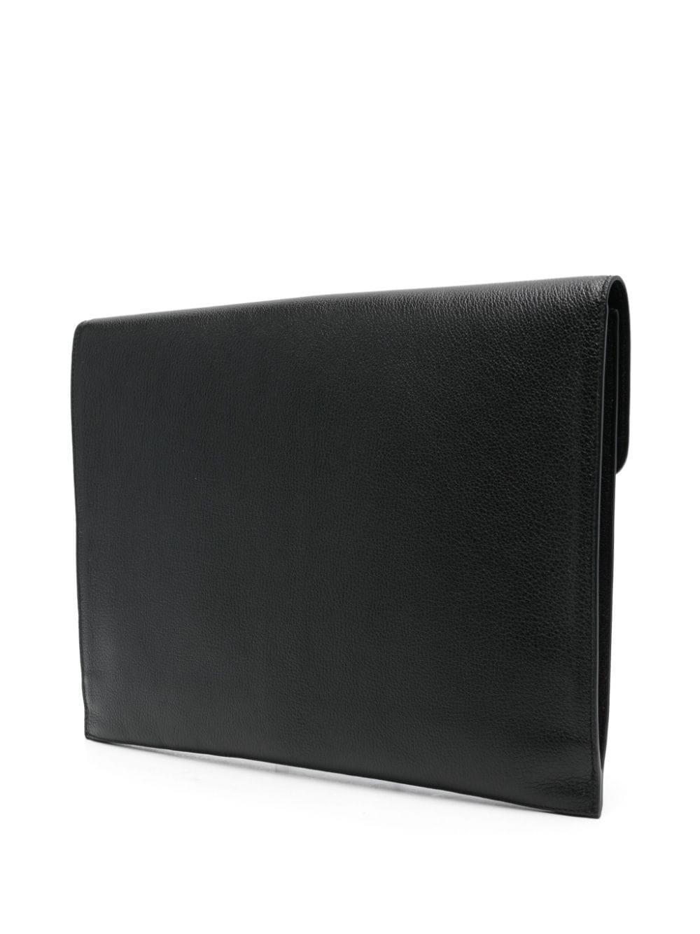 Logo-plaque Briefcase In Black Product Image