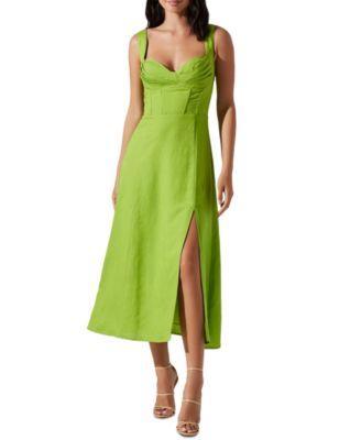 Women's Estella Sweetheart-Neck Midi Dress Product Image