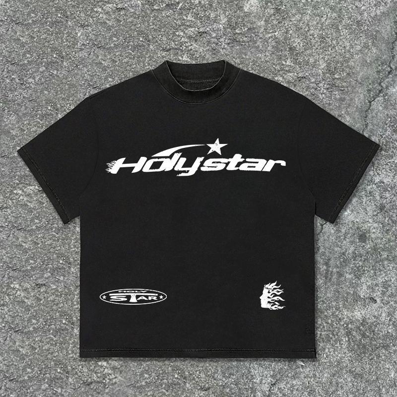 Vintage Hellstar Print Graphic Cotton Essentials T-Shirt Product Image