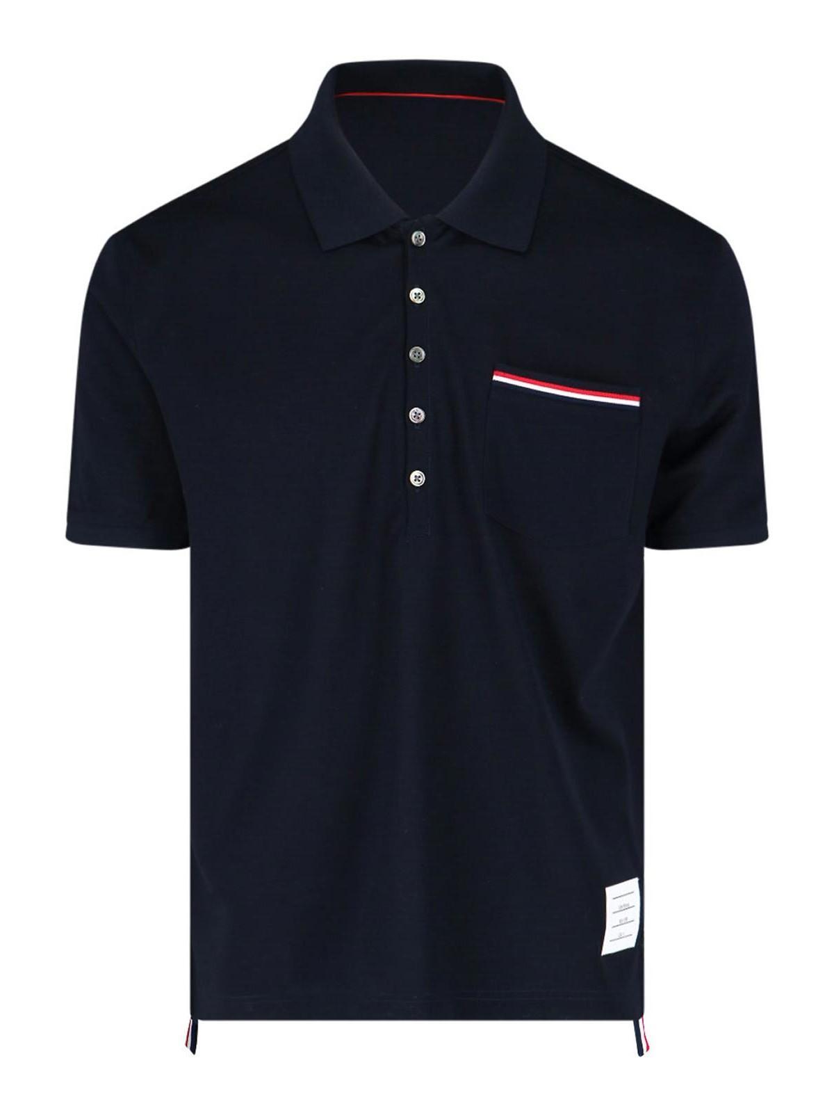 Polo Shirt In Navy Product Image