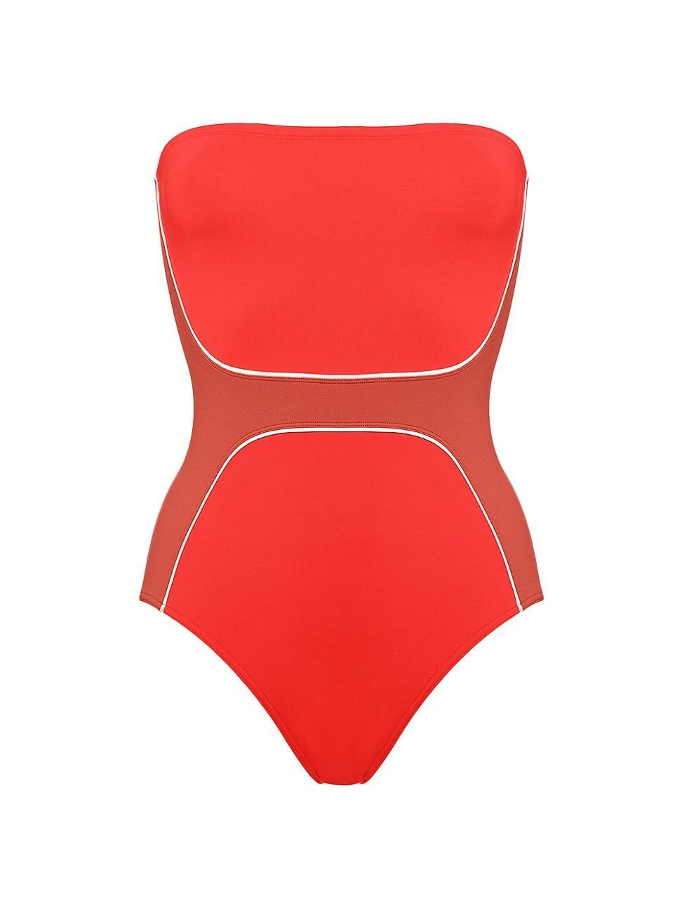 Womens Championne One-Piece Bustier Swimsuit Product Image