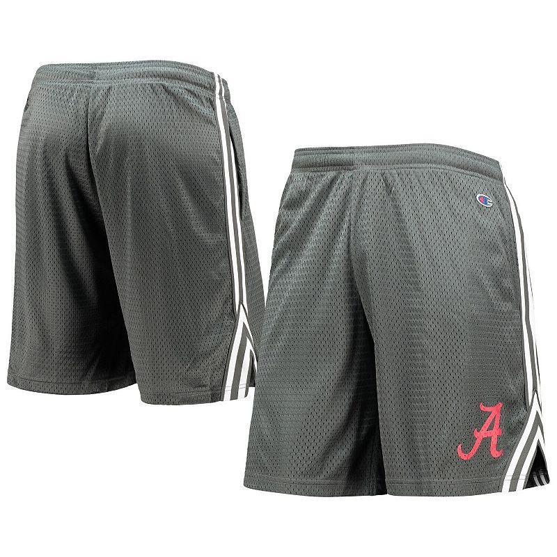 Mens Champion Gray Alabama Crimson Tide Team Lacrosse Shorts Product Image