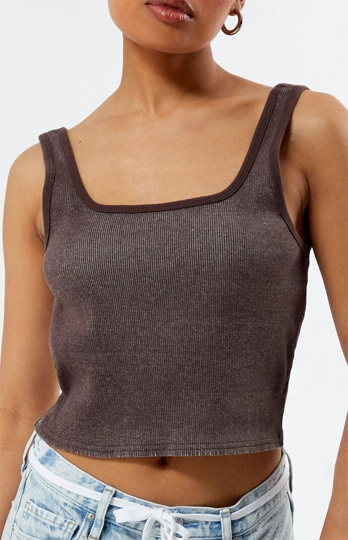 Obey Women's Thomson Cropped Tank Top Product Image