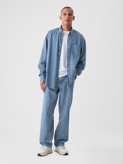 Denim Big Shirt Product Image