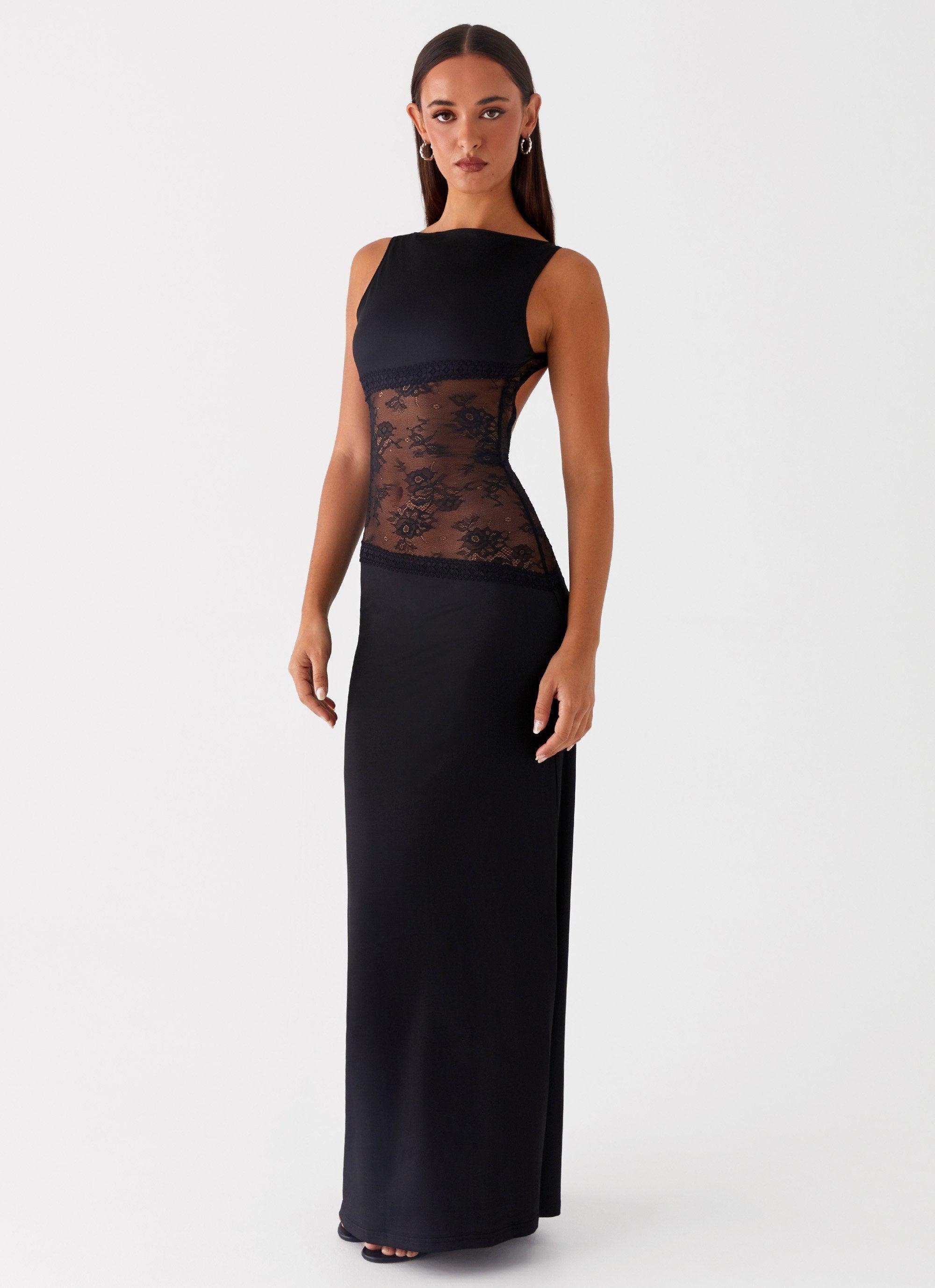 Lucinda Maxi Dress - Black Product Image