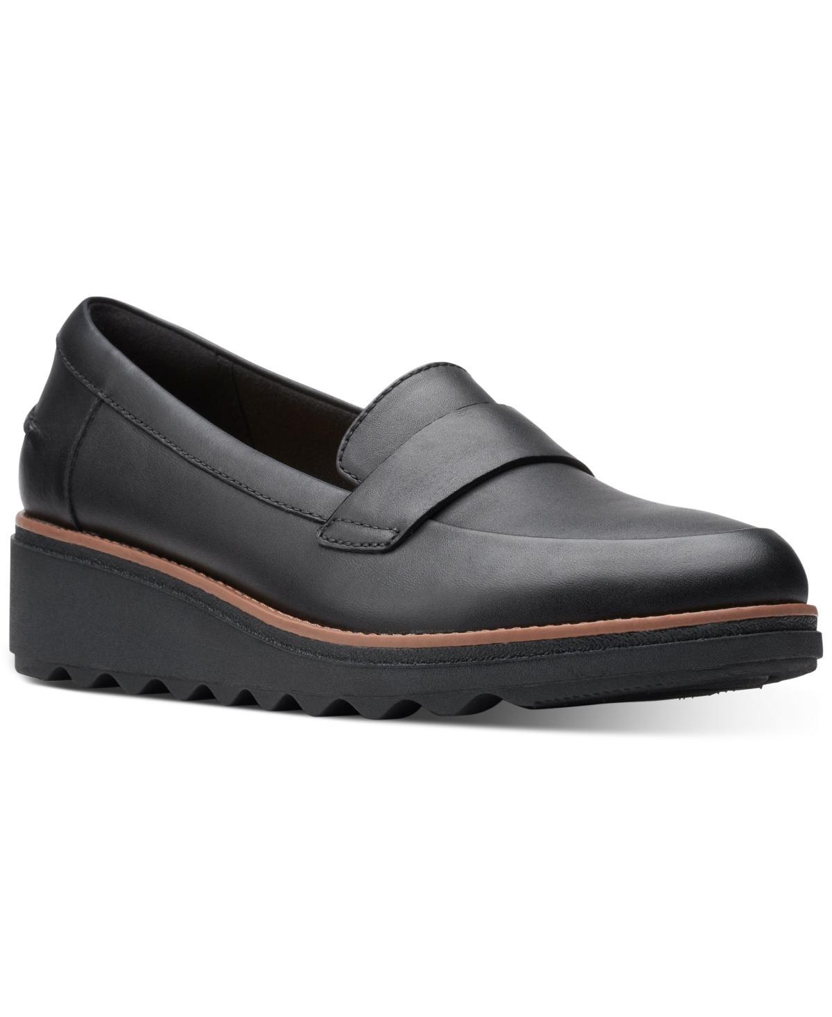 Clarks Sharon Gracie Womens Leather Loafers Product Image