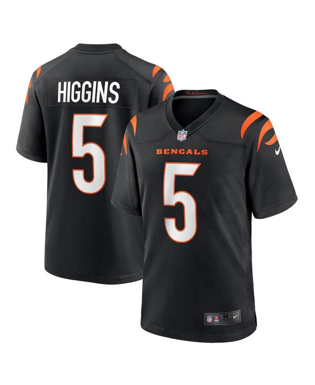 Mens Nike Tee Higgins Black Cincinnati Bengals Game Player Jersey - Black Product Image