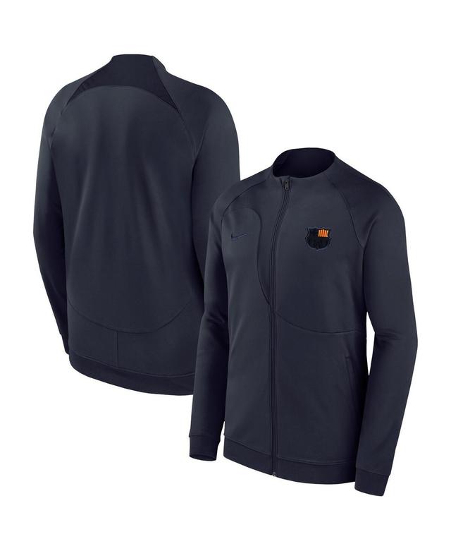 Barcelona Academy Pro Anthem Nike Men's Dri-FIT Soccer Full-Zip Jacket Product Image