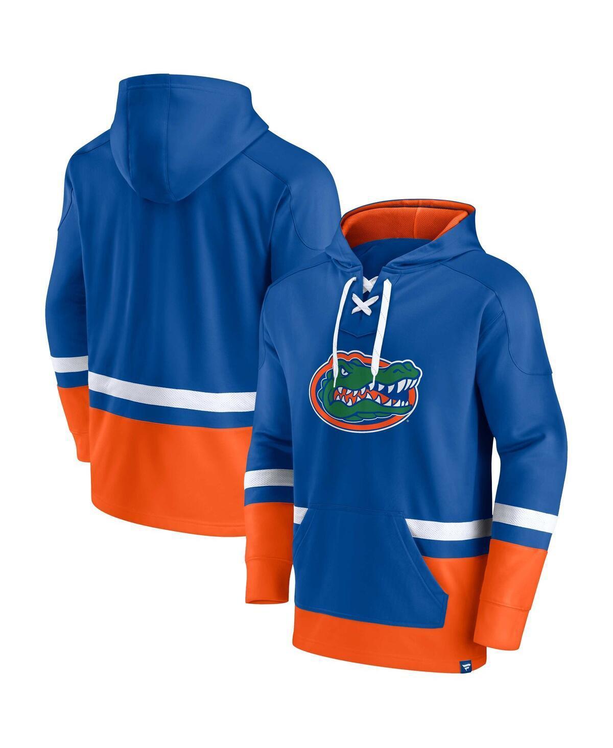 Mens Fanatics Branded Royal Florida Gators First Battle Pullover Hoodie Product Image