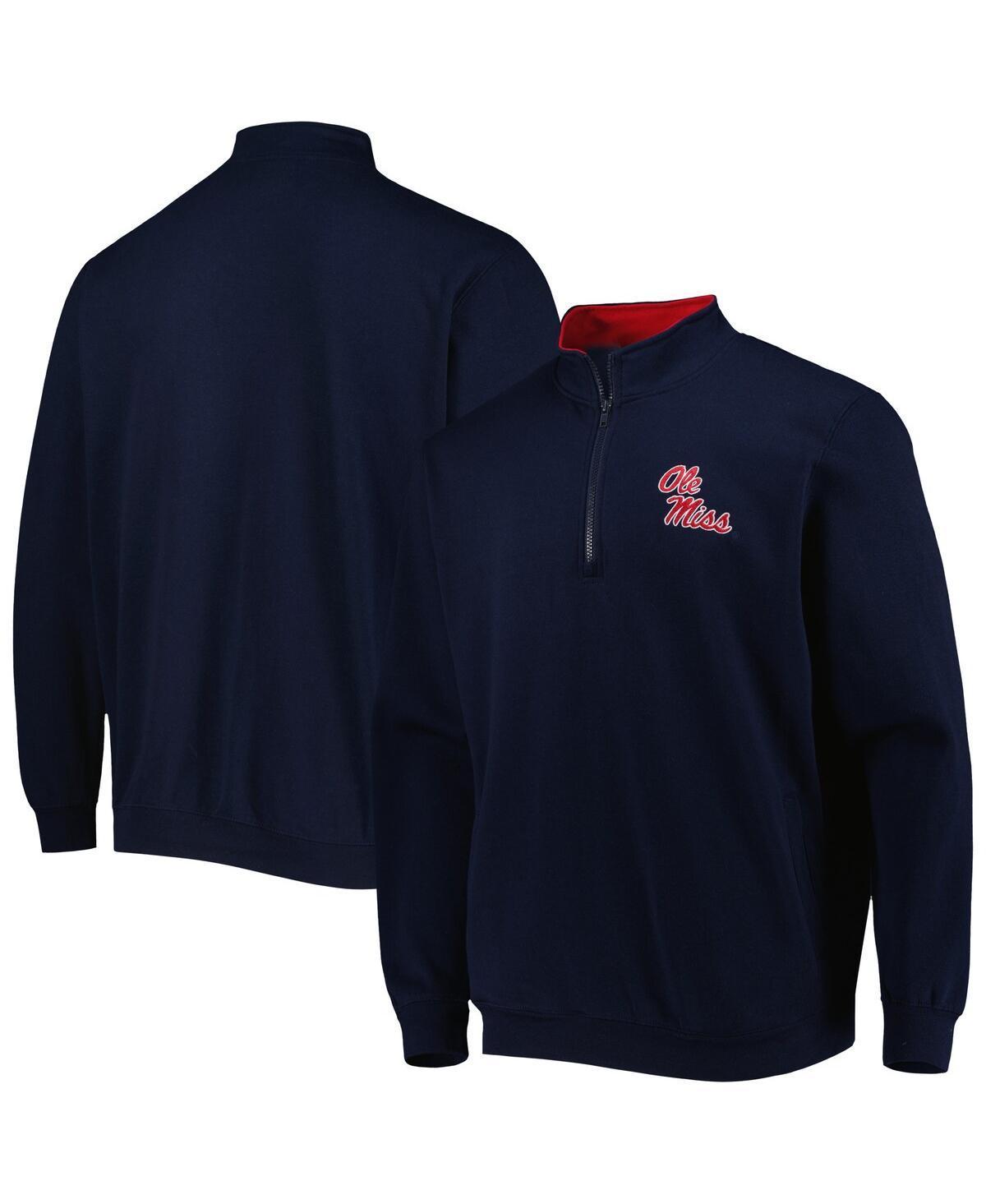 Mens Colosseum Ole Miss Rebels Tortugas Logo Quarter-Zip Jacket Product Image