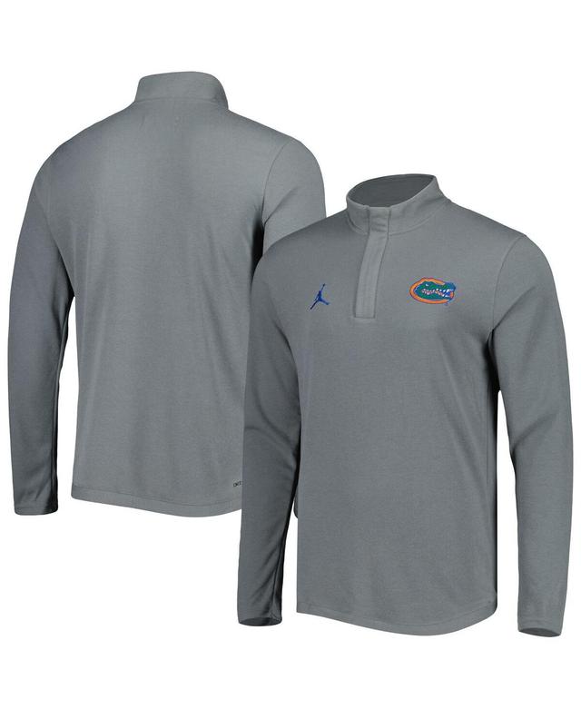 Mens Jordan Anthracite Florida Gators Team Half-Zip Top Product Image