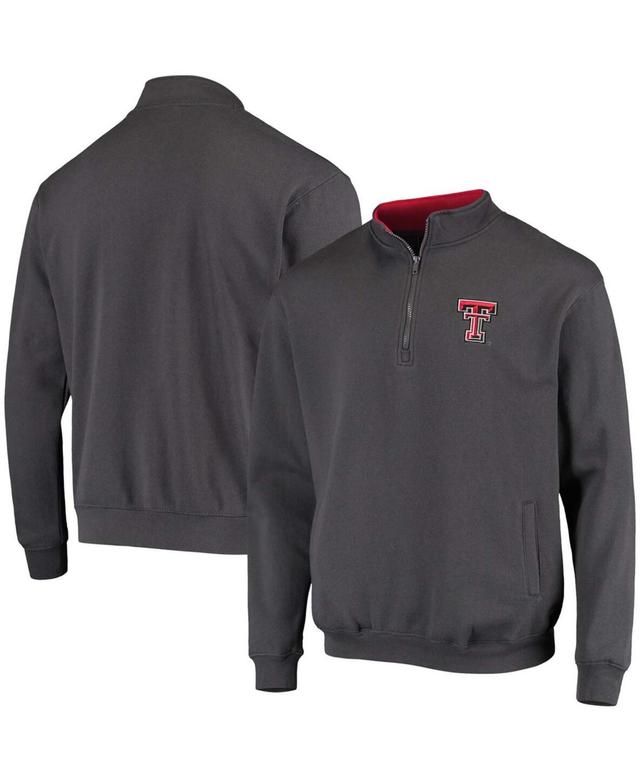 Mens Charcoal Texas Tech Red Raiders Tortugas Logo Quarter-Zip Jacket Product Image