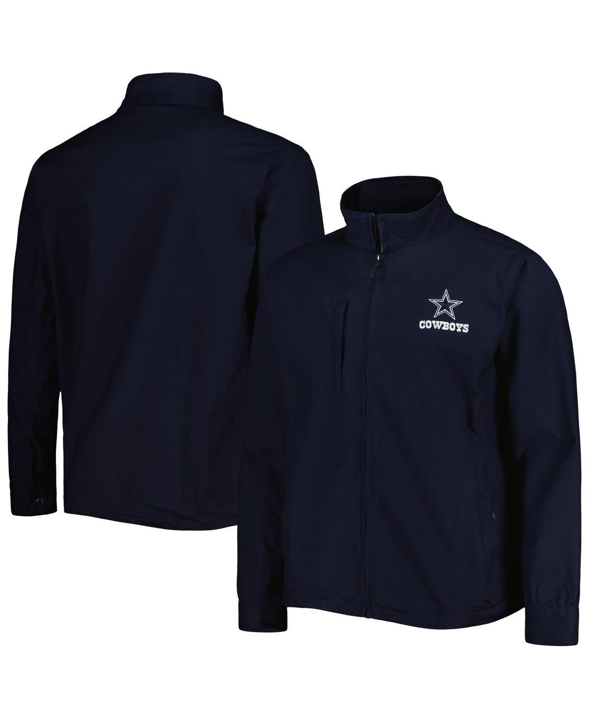 Mens Dunbrooke Navy Dallas Cowboys Journey Workwear Tri-Blend Full-Zip Jacket Product Image