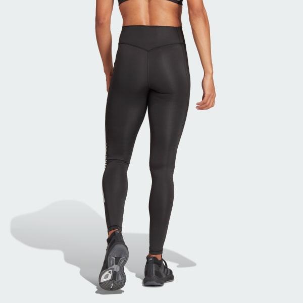 Optime 3-Stripes Full-Length Leggings Product Image