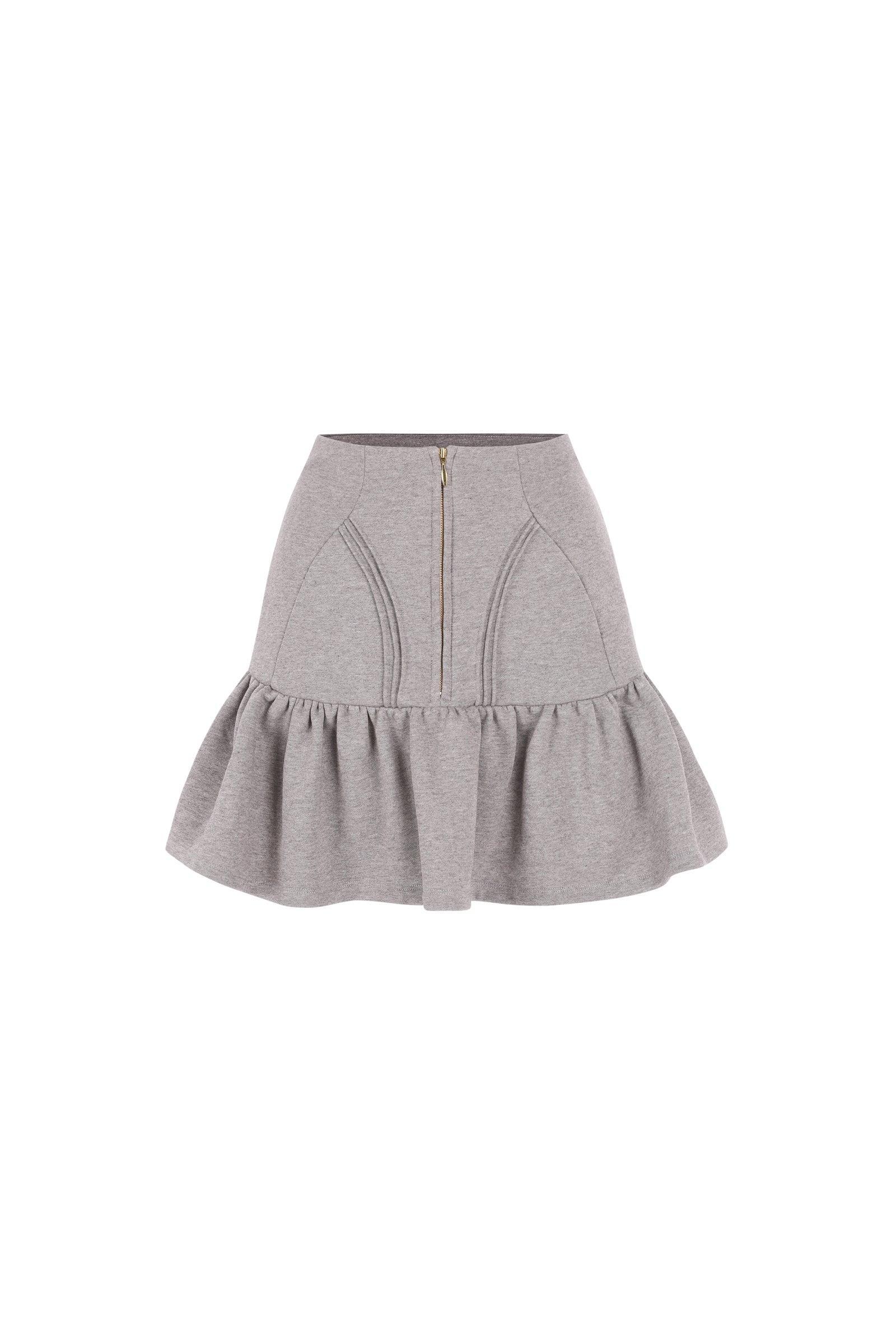 The Heather Grey Heather Skirt Product Image