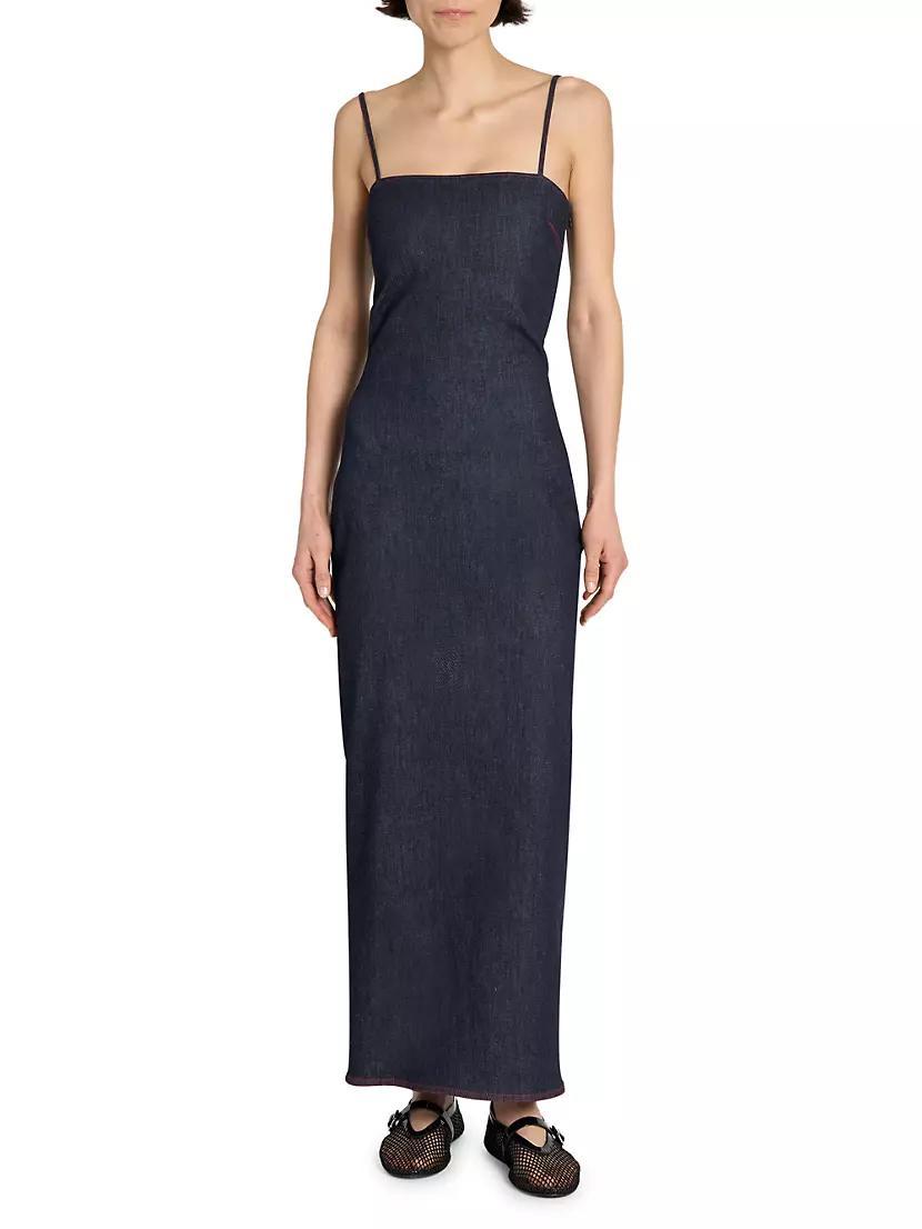 Denim Maxi Dress Product Image