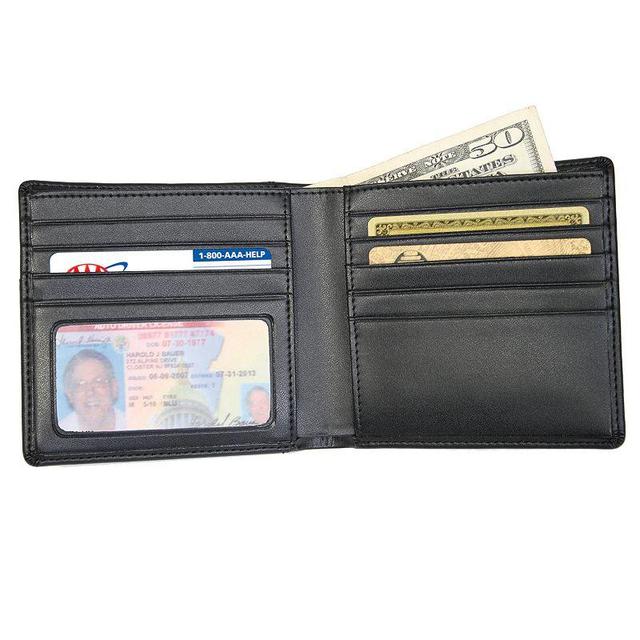 Royce Leather Double ID Hipster Wallet Product Image