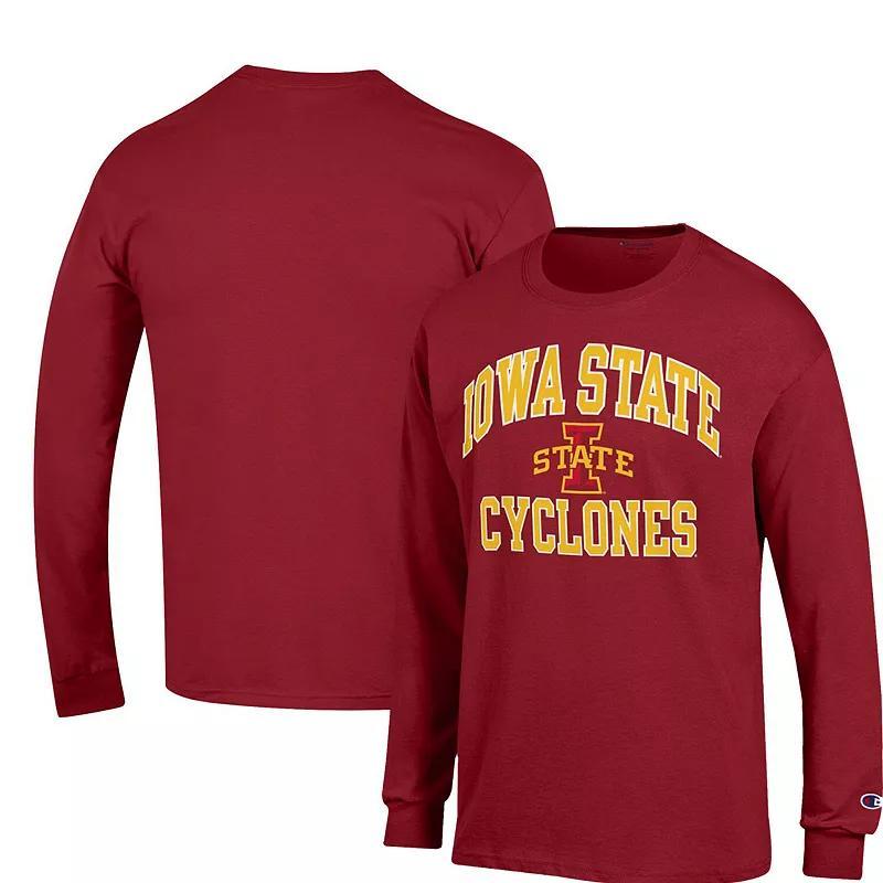 Mens Champion Maroon Minnesota Golden Gophers High Motor Long Sleeve T-Shirt Product Image