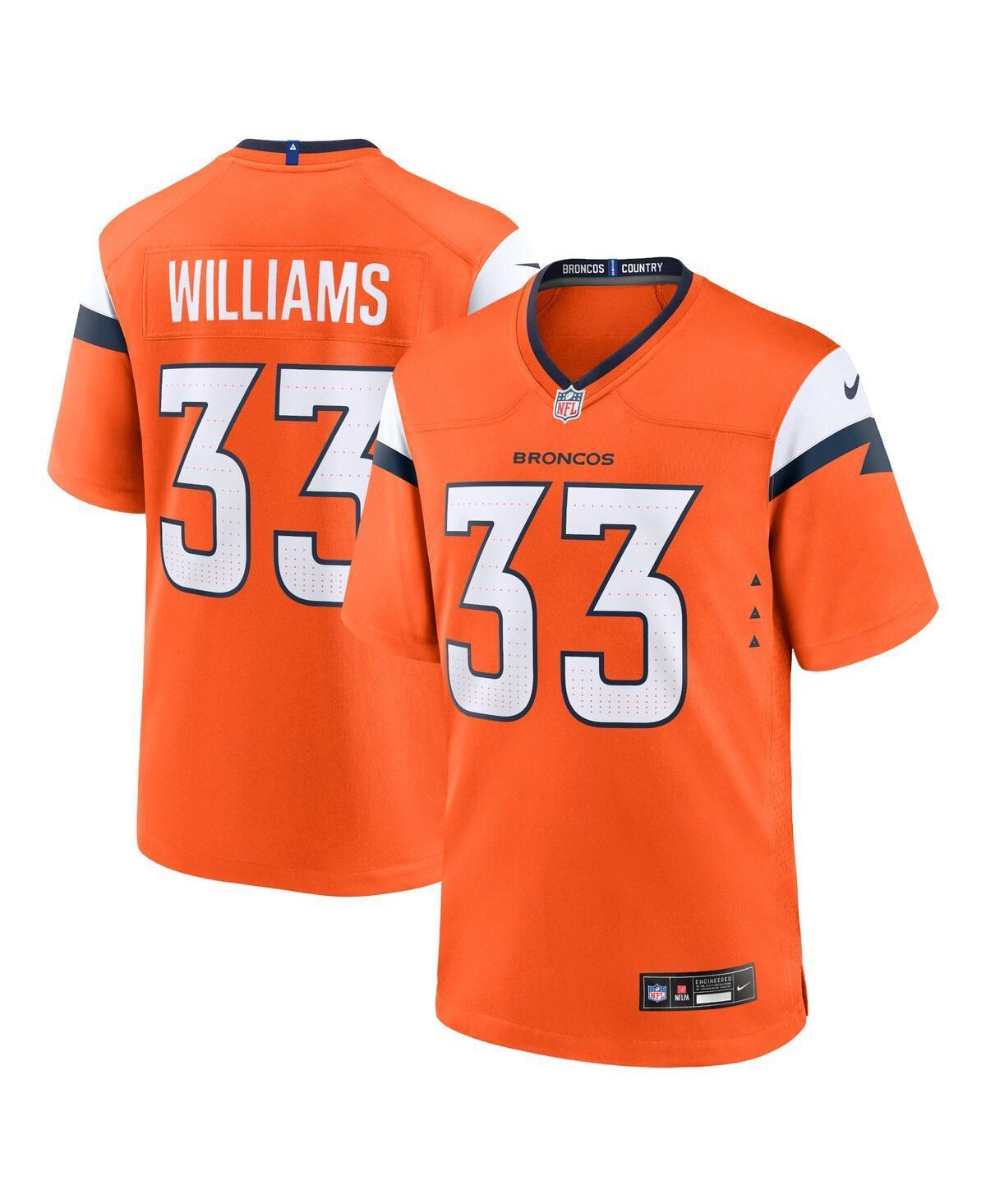 Javonte Williams Denver Broncos Nike Men's NFL Game Football Jersey Product Image