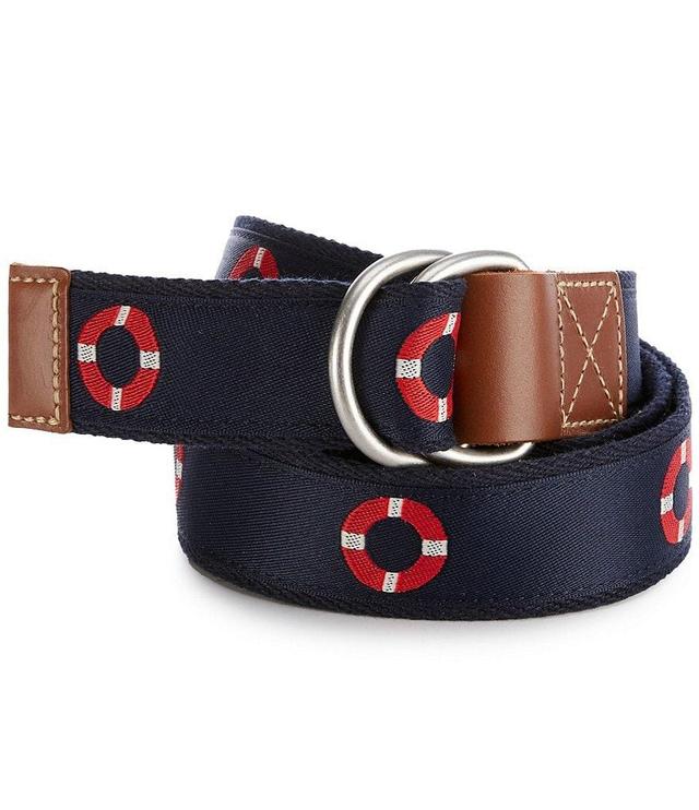 Cremieux Blue Label Buoy Ring Printed Belt Product Image