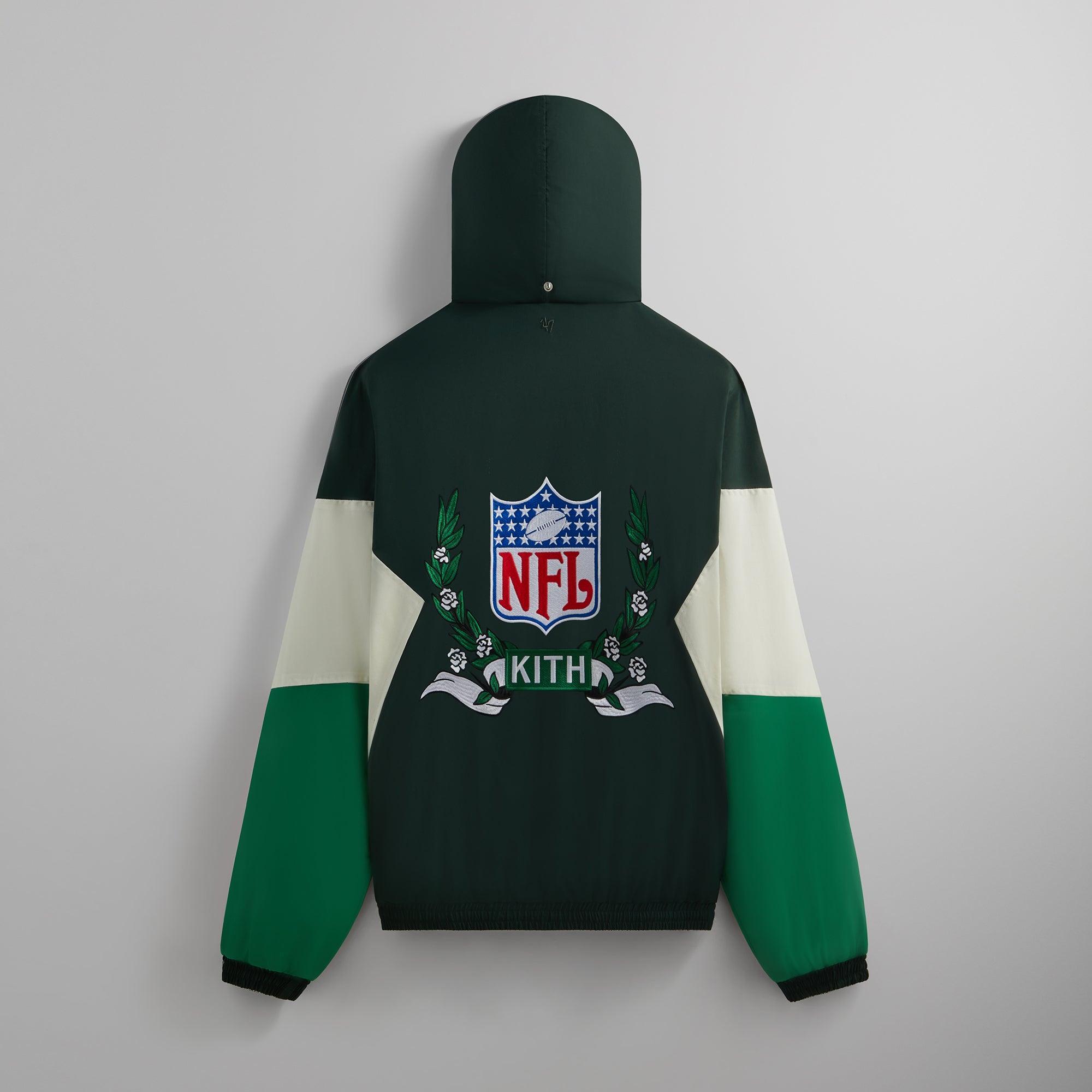 Kith & '47 for the NFL: Eagles Quarter Zip Anorak With Hood - Stadium Male Product Image