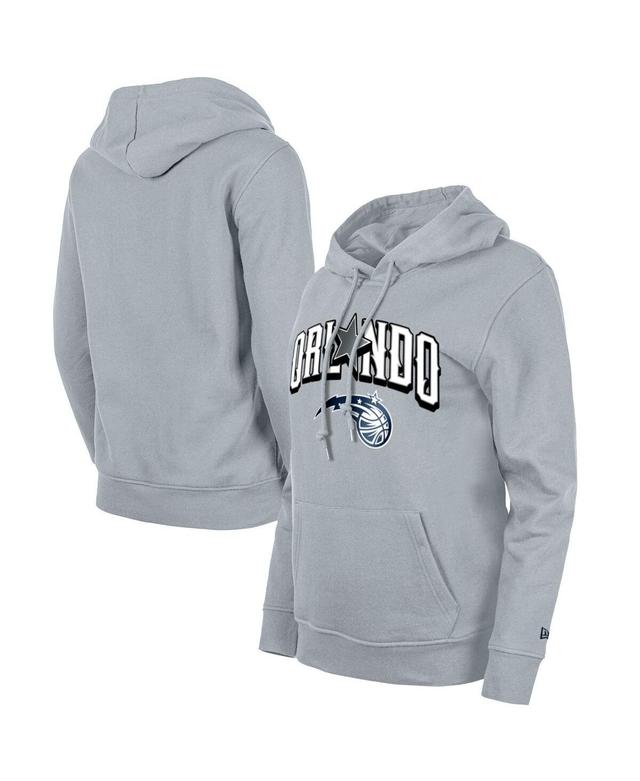 Womens New Era Gray Orlando Magic 2023/24 City Edition Pullover Hoodie Product Image