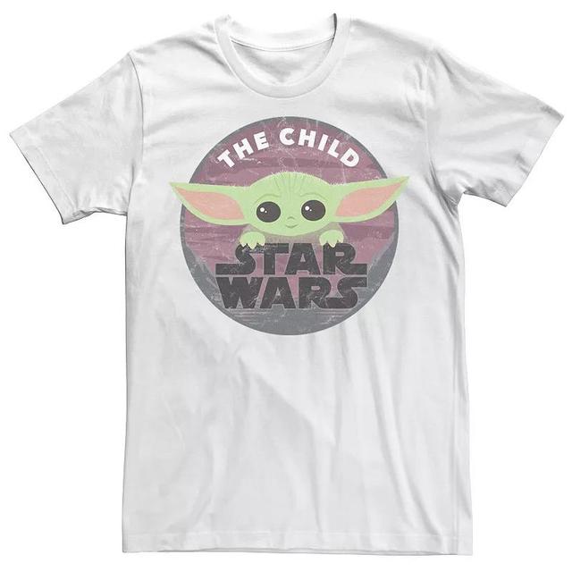 Mens Star Wars: The Mandalorian The Child Cute Circle Portrait Tee Product Image