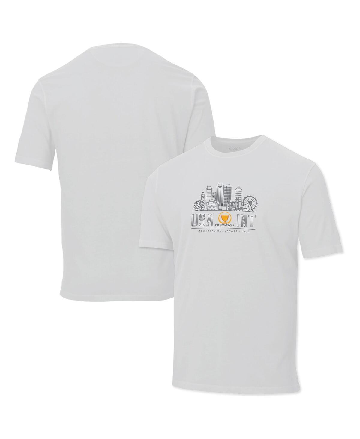 Mens Ahead White 2024 Presidents Cup Chapmant T-shirt Product Image