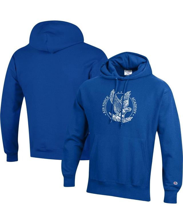 Mens Champion Royal Air Force Falcons Vault Logo Reverse Weave Pullover Hoodie Product Image