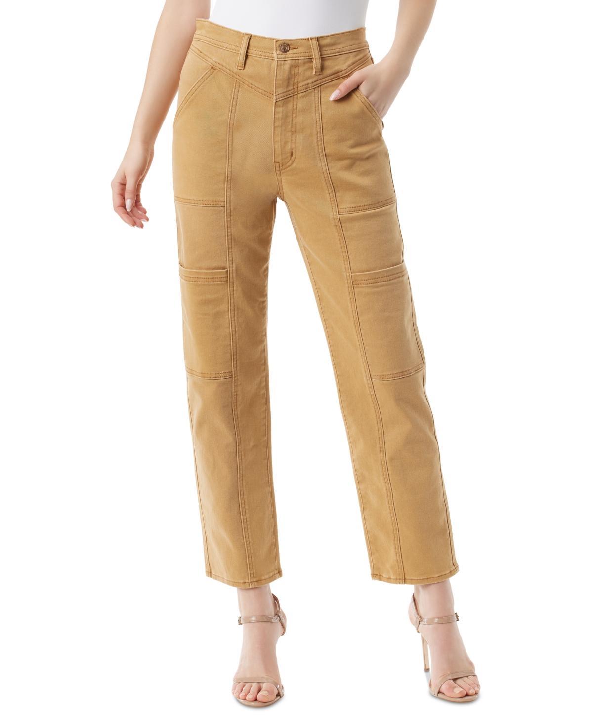 Jessica Simpson Womens Straight-Leg Cargo Ankle Pants product image