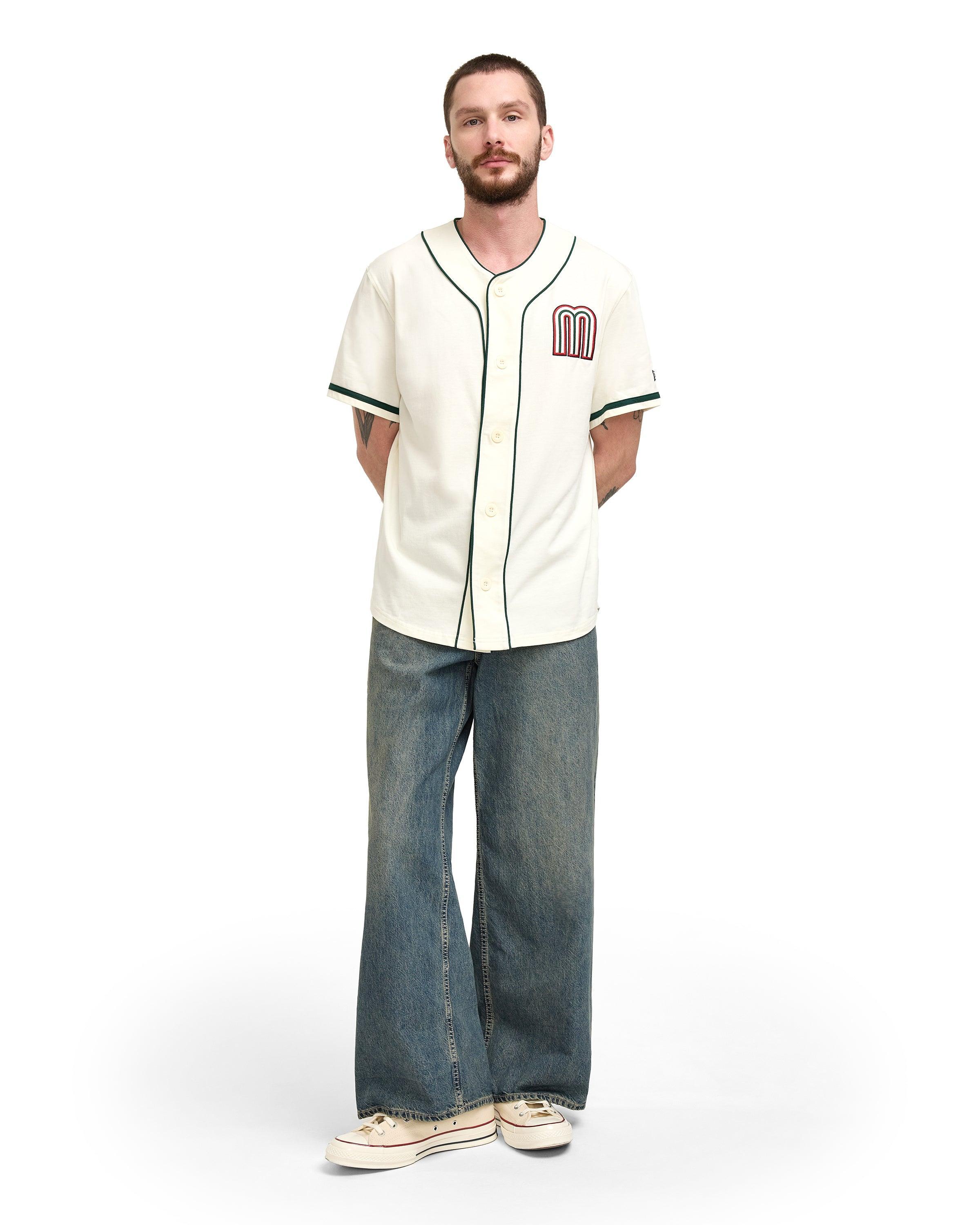 Mexico Baseball Ivory Jersey Male Product Image