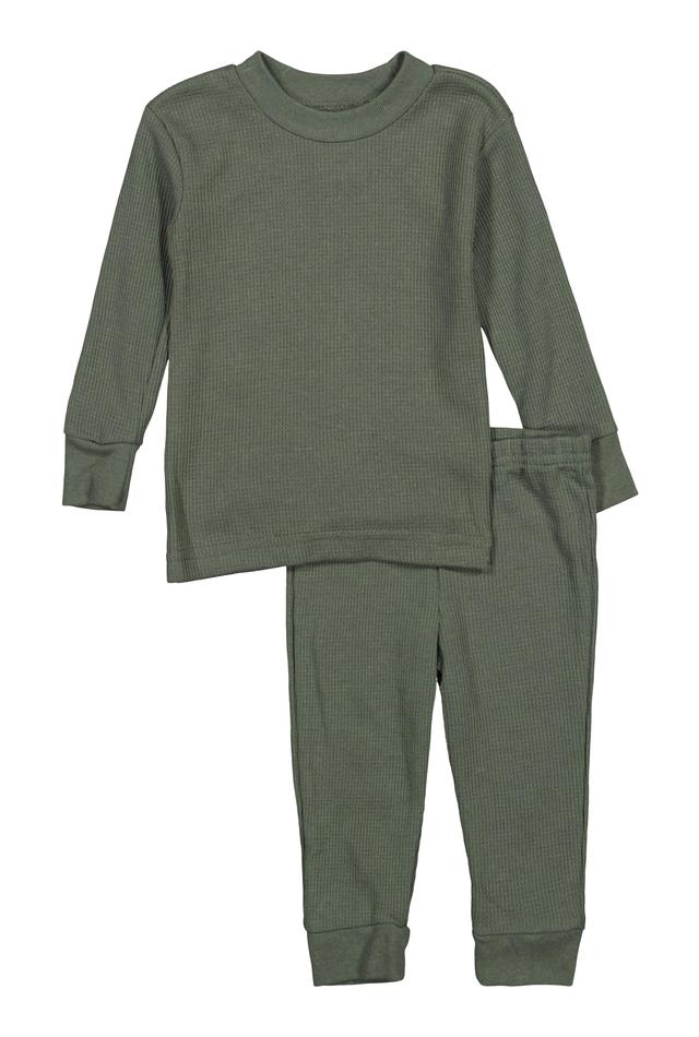 Womens Baby Thermal Top and Pants Set Product Image