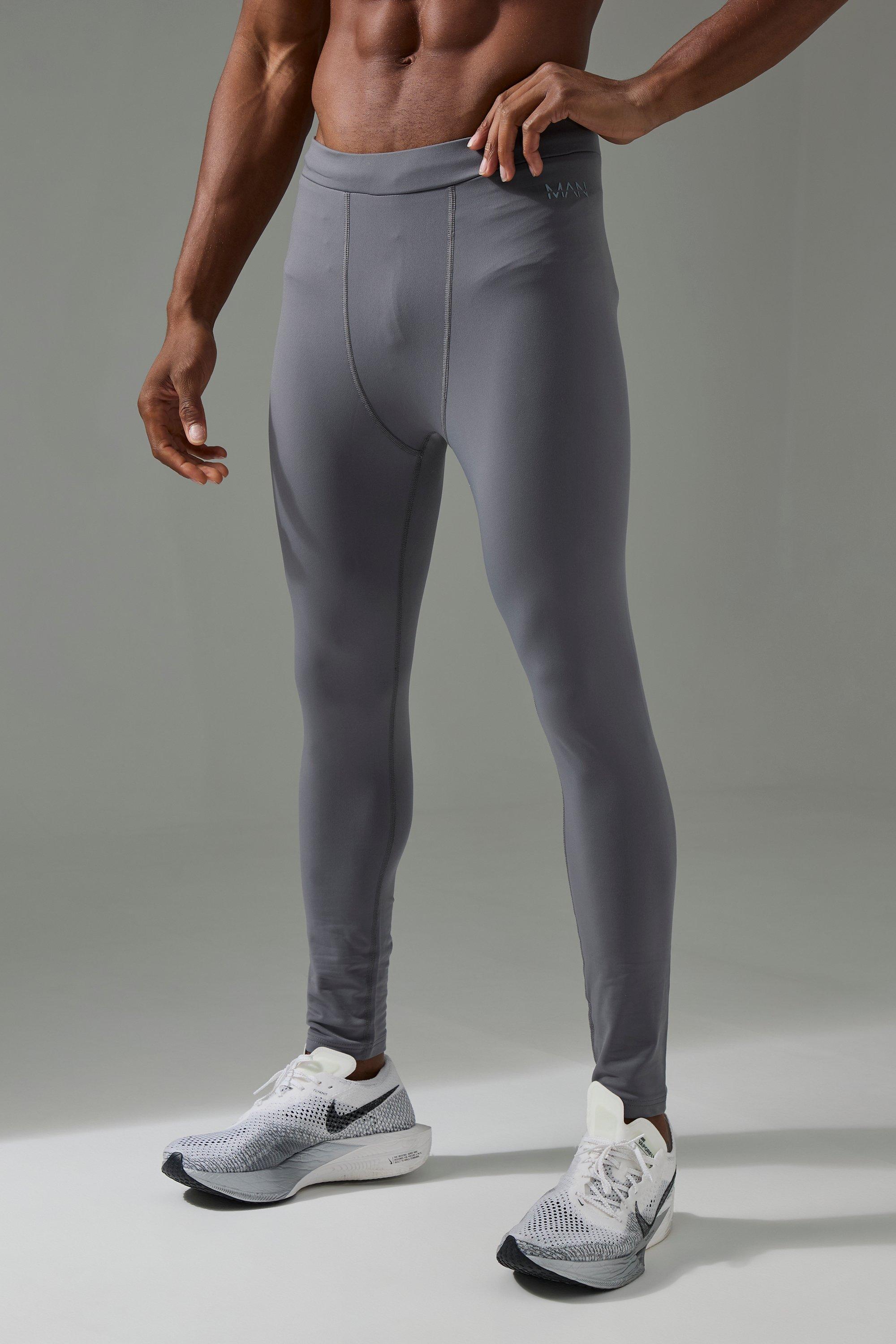 Man Active Base Layer Legging | boohooMAN USA Product Image