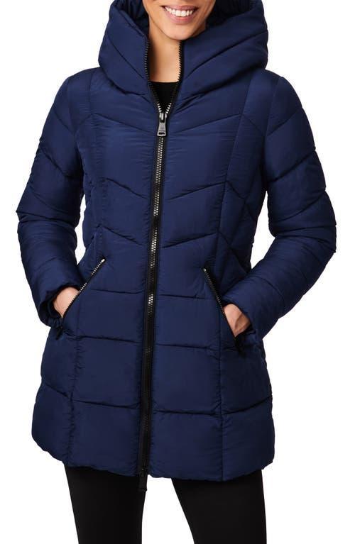 Bernardo Hooded Water Resistant Puffer Jacket Product Image