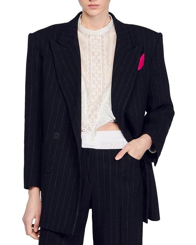 Womens Oversized Suit Jacket Product Image