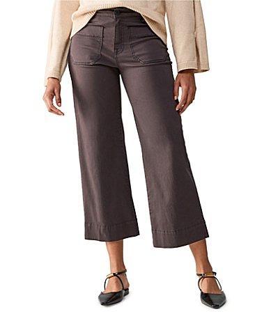 Sanctuary The Marine Mid Rise Wide Leg Cropped Pant Product Image