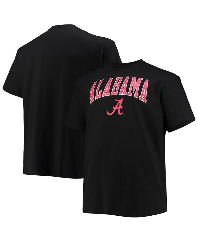 Mens Champion Alabama Crimson Tide Big & Tall Arch Over Wordmark T-Shirt Product Image