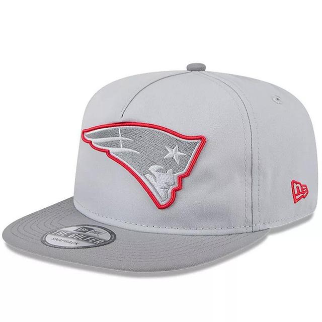 Mens New Era Gray New England Patriots 2024 NFL Training Camp Golfer Snapback Hat Product Image