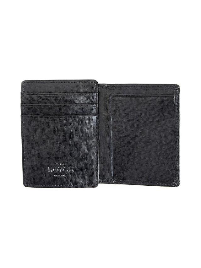 Mens Royce New York Leather Money Clip Wallet Product Image