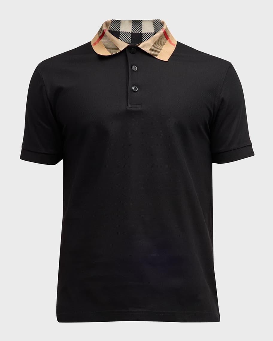 Men's Cody Check-Collar Polo Shirt Product Image