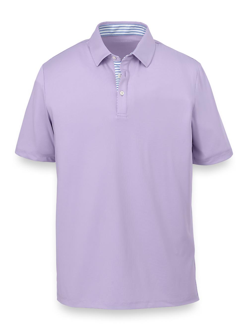 Performance Blend Three Button Polo Product Image