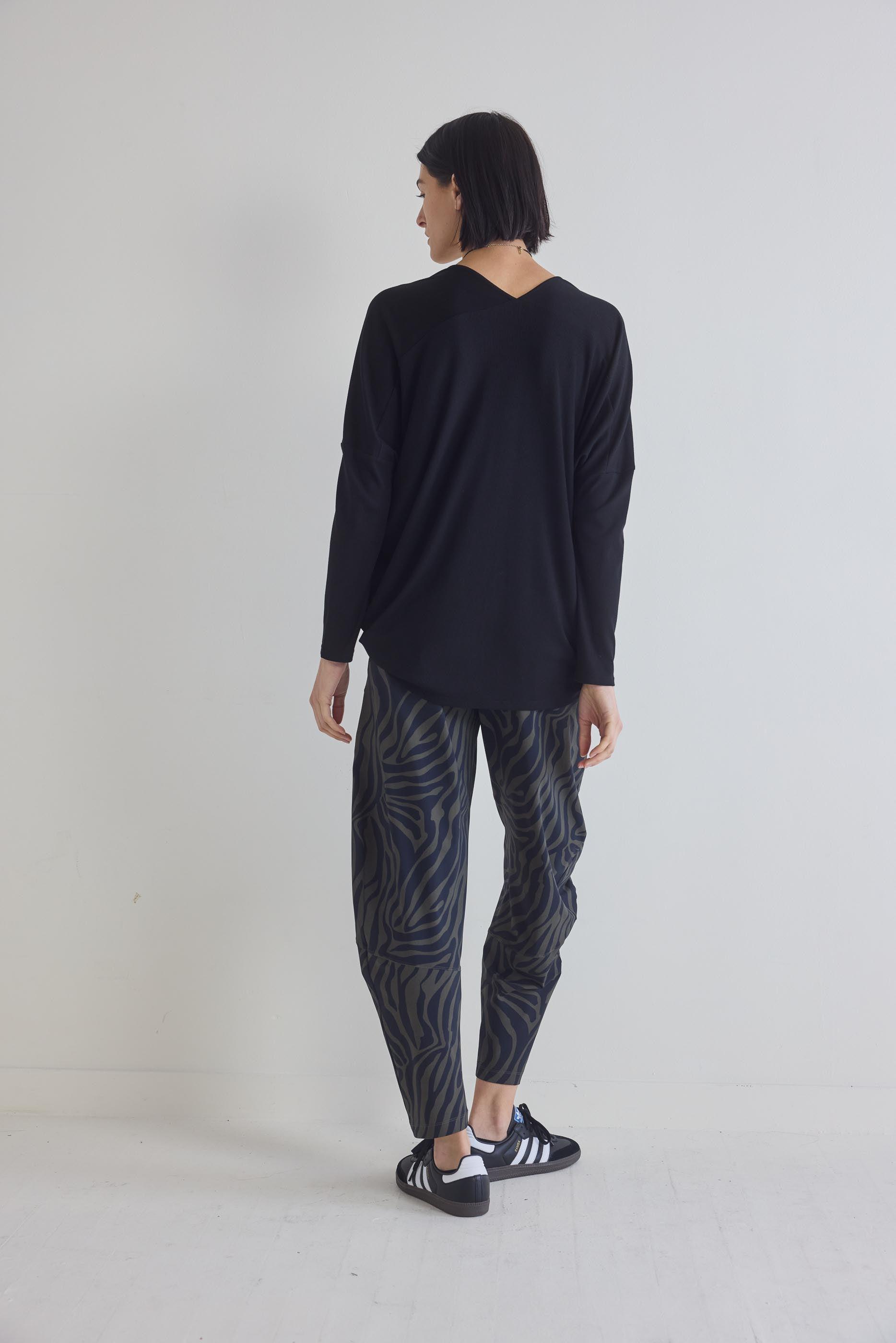 The Ribbed Dolman Long Sleeve Top Product Image