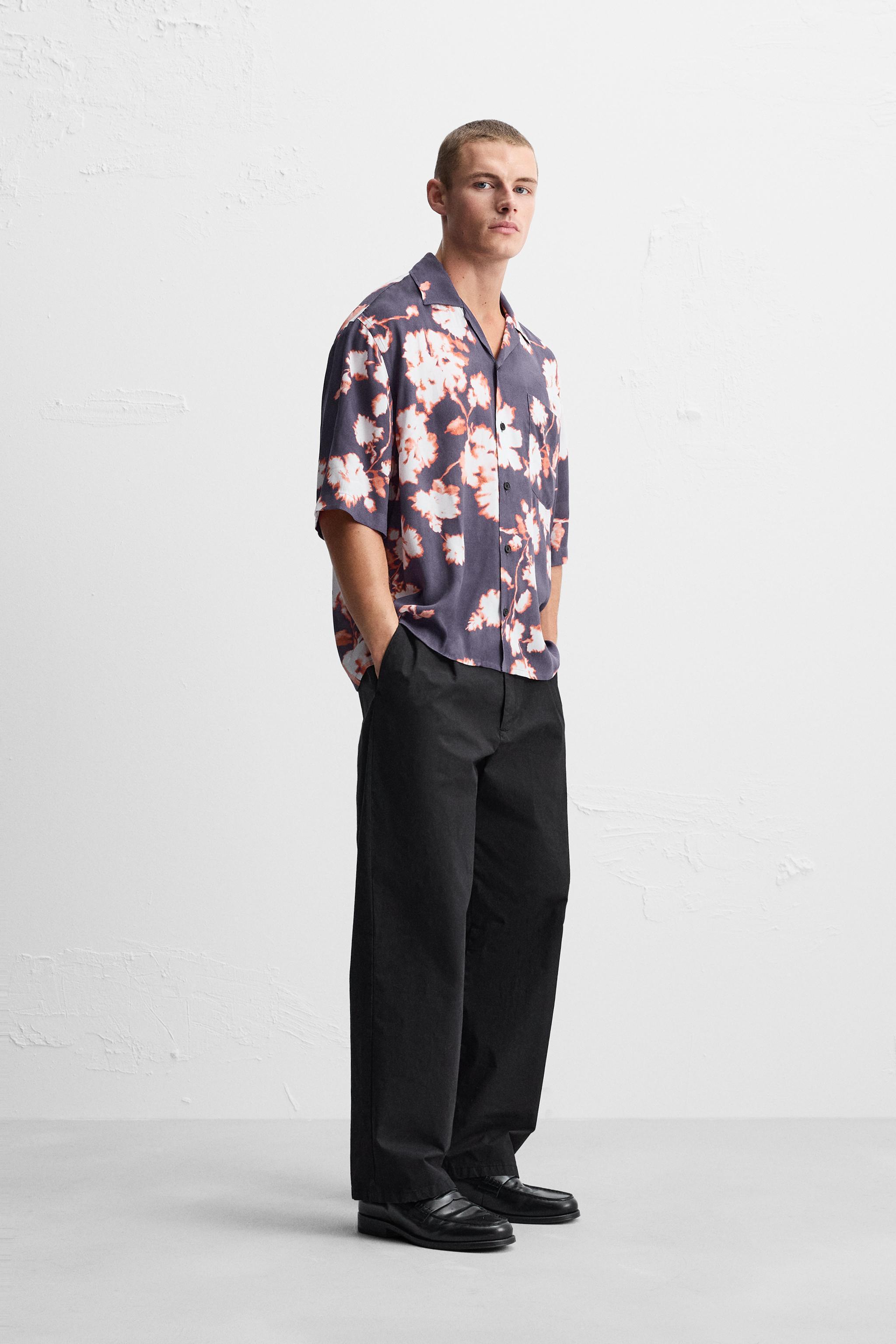 FLORAL PRINT SHIRT Product Image