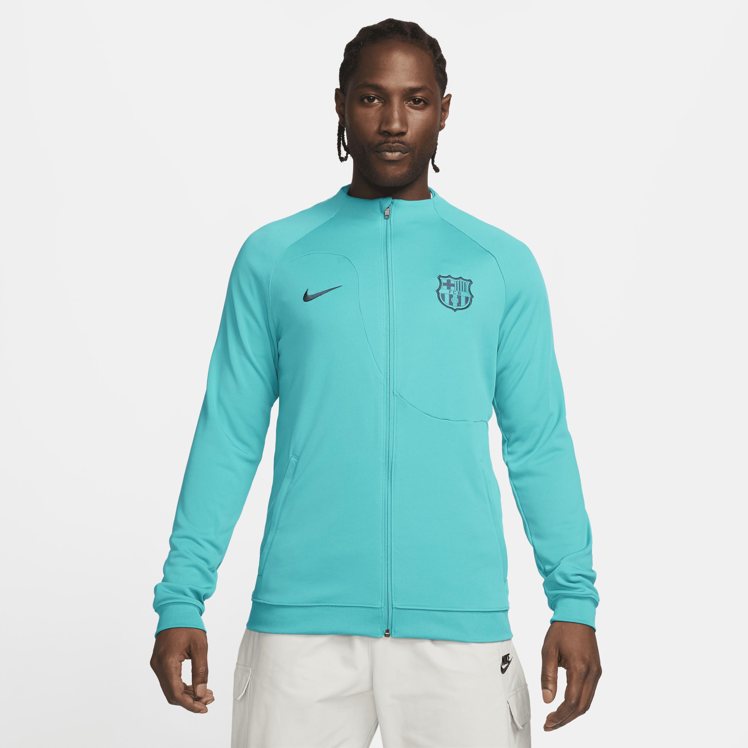 Mens Nike Turquoise Barcelona 2023 Academy Pro Anthem Full-Zip Jacket Product Image