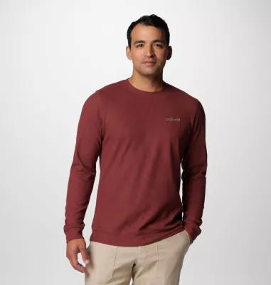 Columbia Men's Pitchstone Knit Crew Sweatshirt- Product Image