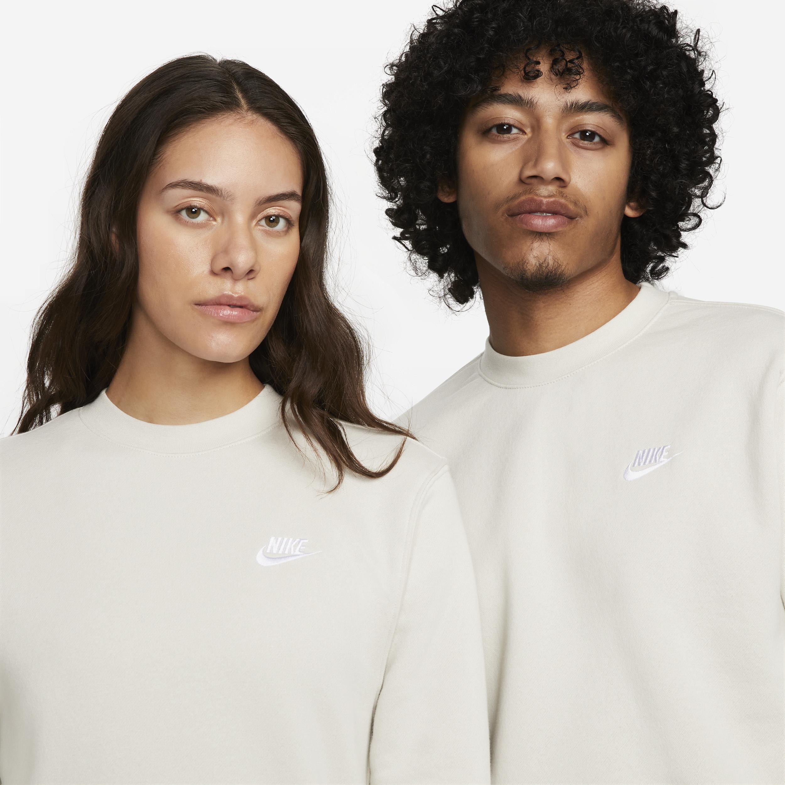 NIKE Club Sweatshirt In Black Product Image