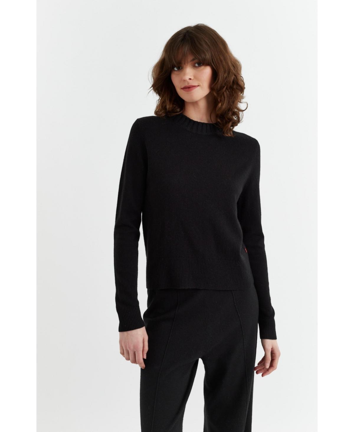 Chinti and Parker Womens Chinti & Parker Wool-Cashmere Cropped Sweater Product Image